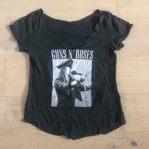 Guns N Roses green shirt